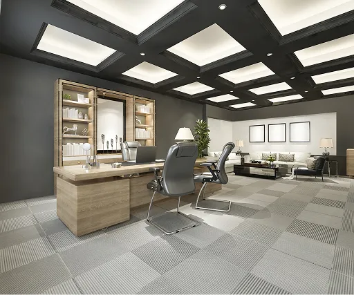 CMS Hub office workspace